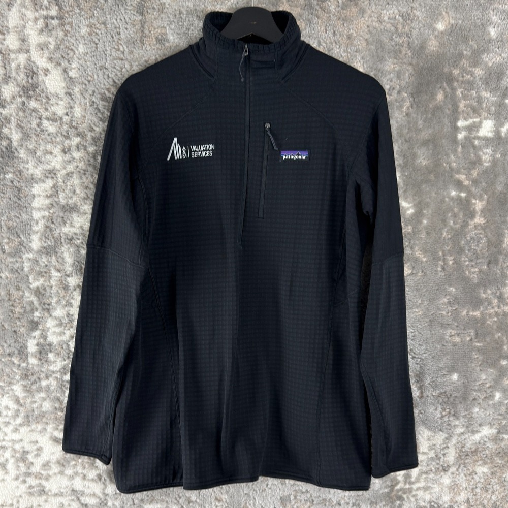 NEW‎ Patagonia Size L Mock Neck Jacket Black Long Sleeve Zipper Outdoor NWT